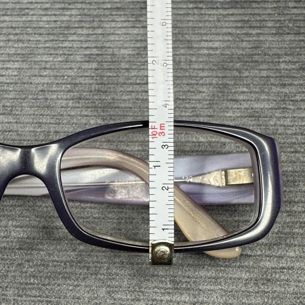 Ralph Lauren RL 6018 5133 Purple Marbled Rectangular Y2K Eyeglass Frames Italy